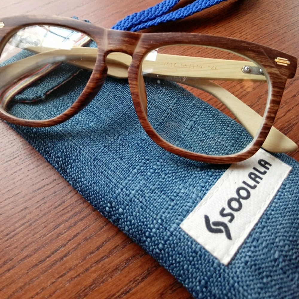 100% Eco-friendly Bamboo Glasses